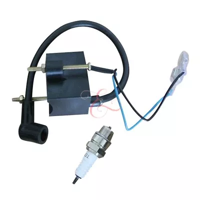 CDI Ignition Coil & Spark Plug 49cc 60cc 66cc 80cc Engine Motorized Bicycle Bike • $8.99