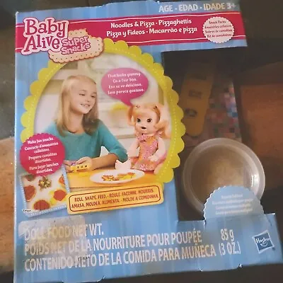 Baby Alive Doll Food Noodles & Pizza Super Snack Pack (T15) • $12.40