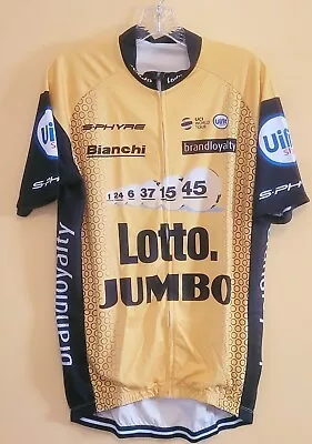 Lotto Jumbo Brand Loyalty Cycling Jersey New With Tags XXL Yellow Free Shipping • $22.50