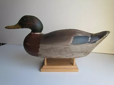 Vintage Mason Mallard Drake Decoy Premier Grade Snakey Head • $350