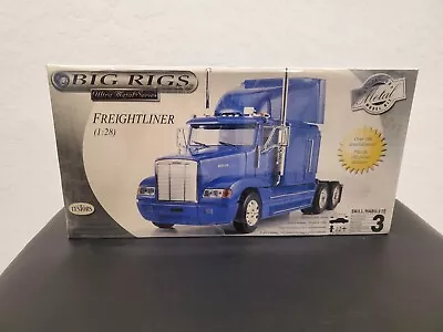 Vintage Testors Big Rigs Ultra Metal Testors 1/28 Scale Model Kit Freighliner • $200