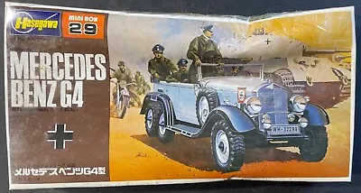 Hasegawa Mercedes Benz G4 Mini Box 29 1/72 FS NEW Model Kit ‘Sullys Hobbies’ • $14.88