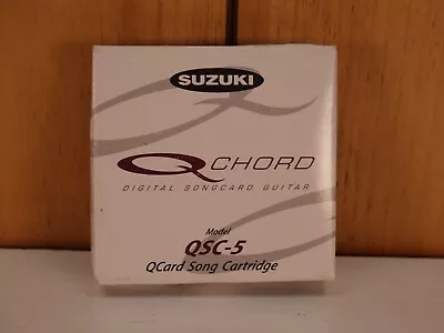 Suzuki Q Chord QCard Digital Soundcard Model QSC-5 POP TESTED • $30