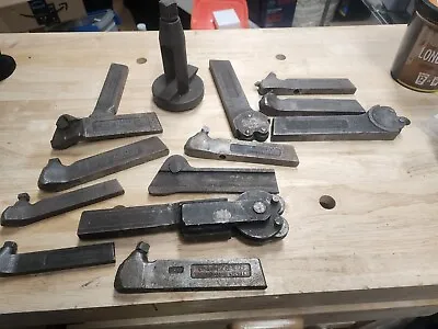 Huge Lot Lathe Lantern Style Holder & Tooling Machinist Tool Die Maker Home Shop • $99.99