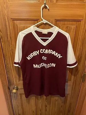 Vintage 70s80s Majestic Kirby Company Of Muskegon Softball Jersey Size XL • $25