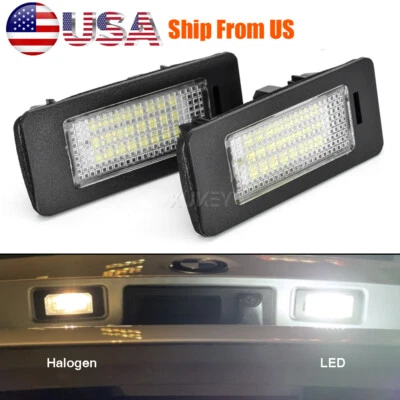 $11.99 • Buy 2x For BMW E39 M5 E70 X5 X6 E60 M5 E90 E92 M3 LED Rear Tag License Plate Light