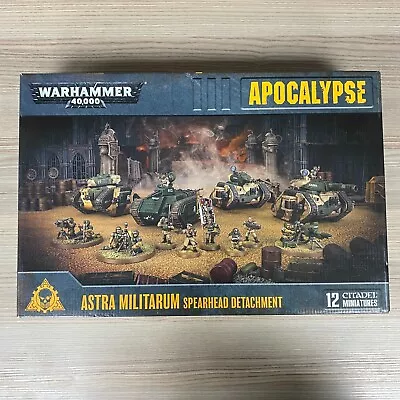 Astra Militarum Spearhead Detachment Apocalypse Force Warhammer 40000 Tanks 40k • £189.95