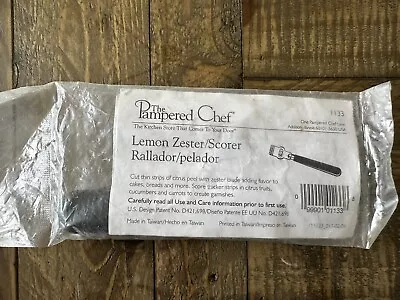New! Pampered Chef Lemon Zester/Scorer #1133 • $12.99