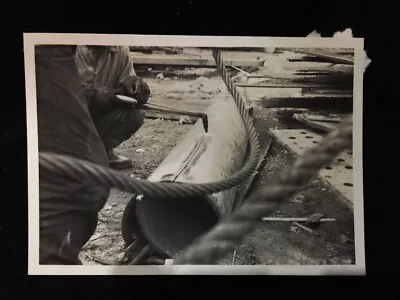 #12853 Japanese Vintage Photo 1940s / Man Woman People Landscape • £4.85