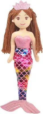Linzy Toys 18'' Alani Mermaid Soft Plush Rag Doll Light Pink Pink  • $32.06