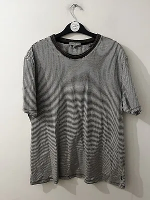 Ted Baker Cotton T Shirt Men’s Size 5 / Large Striped 🍃benefits Charity🍃 • £2.25