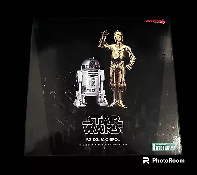 ArtFx Star Wars R2-D2 & C-3PO 1/10 Scale Pre-Painted Model Kit • $120