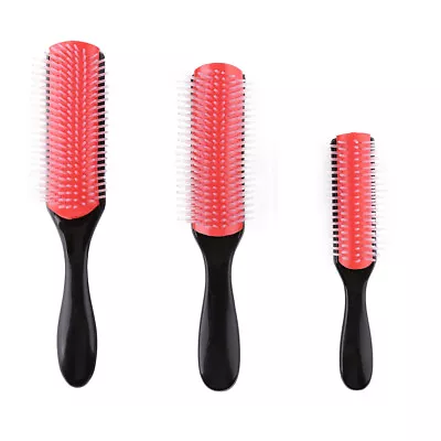Removable Hairdressing Comb Hair Detangling Brushes Scalp Massager For Women Men • £5.29