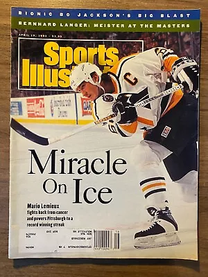 Sports Illustrated April 19 1993 - Miracle On Ice: Mario Lemieux • $8.72