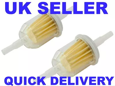 PAIR (2 Of) Inline Fuel Filter HGV Forklift Plant Diesel Bio Commercial Veg Oil • £8.92