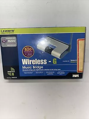 Cisco-Linksys WMB54G Wireless-G Music Bridge Adapter Router NEW SEALED RETAILBOX • $35