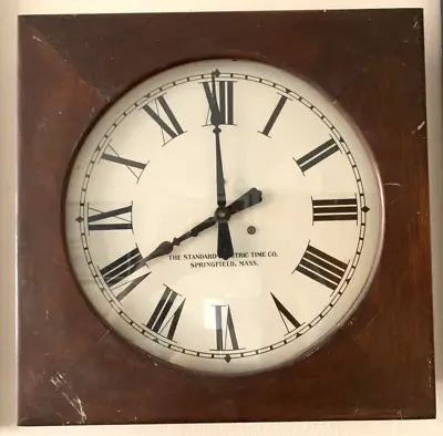 Vintage Standard Electric School Wall Clock • $75