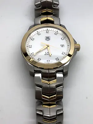 Tag Heuer WJF1152.BB0579 Link Men's Two-Tone 18kt Gold And Stainless Steel Watch • $2900