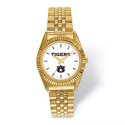 LogoArt Auburn University Pro Gold-tone Gents Watch • $95