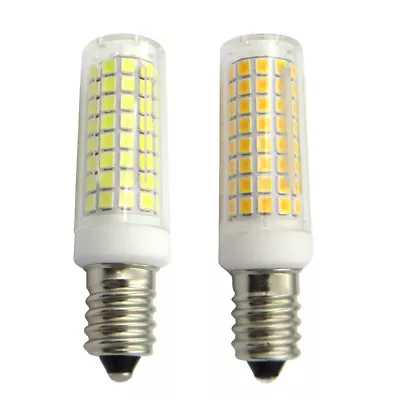 E14 Base E14S 7W LED Light Bulb 102-2835 Ceramics Crystal Chandeliers Warm/White • $3.13