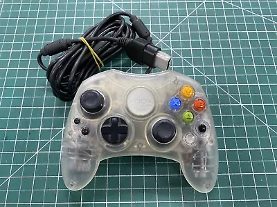 Geniune Official Microsoft XBOX Original Controller S Crystal Clear Transparent • $115