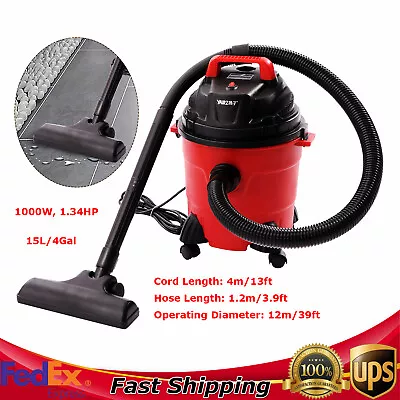 Commercial Carpet Vacuum Cleaner Cleaning Machine Extractor Dust Collector 4 Gal • $57