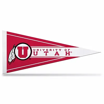 Utah Utes NCAA Mini Pennant 9X4 Inch Felt • $2.49