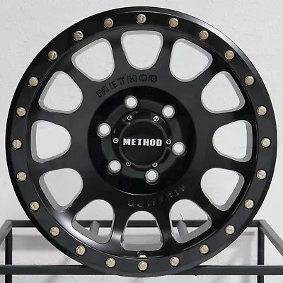 4-New 20  Method MR305 NV Wheels 20x9 5x150 25 Black Rims 116.5 • $1516