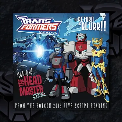 Official Transformers BotCon Animated Storybook - Return Of Blurr • $10
