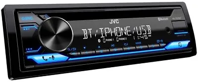 JVC KD-TD72BT Single-DIN Bluetooth CD/USB Car Stereo In-Dash Receiver • $89.50