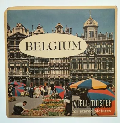View Master Packet B 188 Belgium S5 With Booklet • $9.99