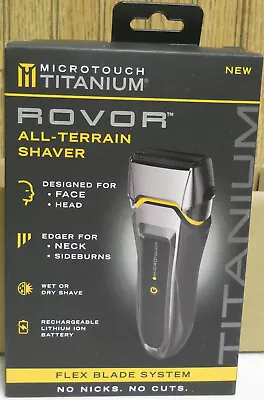 MicroTouch Titanium ROVOR All-Terrain Wet/Dry Shaver Flex Blade System • $29.99