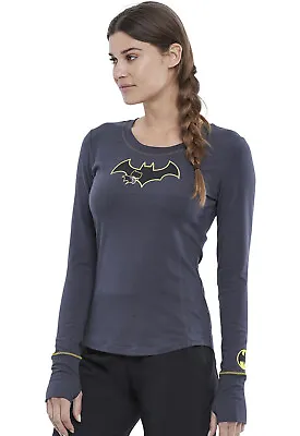 Batman Cherokee Scrubs Tooniforms DC Comics Underscrub Knit Tee TF718 DMCD • $24.98