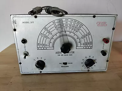 Vintage EICO Model 377 Audio Generator Sine And Square Wave • $59.99