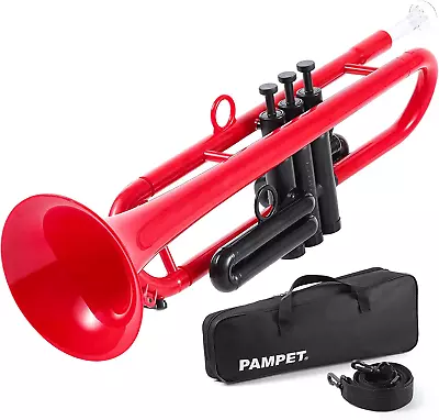 Professional Plastic Bb Trumpet Standard Trumpet Set For Student Beginner With 7 • $100.99