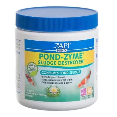 API Pond Zyme Sludge Destroyer Consumes Pond Sludge - 8 Oz • $26.16