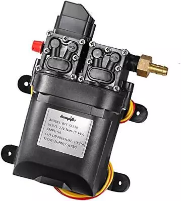 FRESH WATER PUMP With Pressure Switch For RV Camper Marine Boat 100 PSI • $50.94