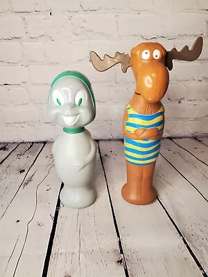 Bullwinkle The Moose And Rocky The Squirrel Soaky Toy Vintage 1960's PAT Ward • $29.99