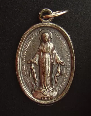 Vintage Mary Miraculous Medal Religious Holy Catholic • $7.19