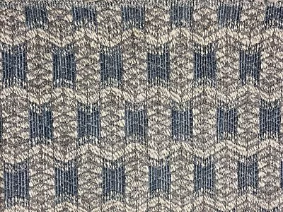 Colefax & Fowler Casey Upholstery Fabric In Blue 320cm X 142cm  • £70