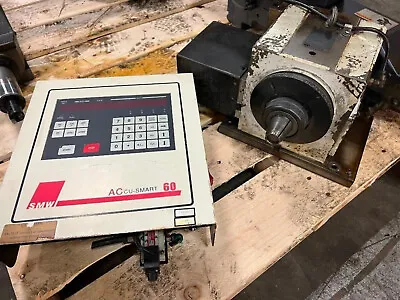 Smw Rt5c Accu-smart 55 Model System Cnc 4th Axis Rotary Indexer Table 454 • $2750