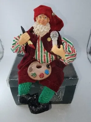 Vintage Christmas In Motion Christmas  Animated Elf With Light  • $19.99