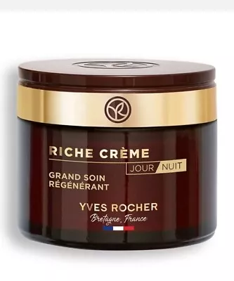 Yves Rocher Riche Cream Intense Regenerating Care- Day/ Night 75 Ml Exp.2026 • £29.90