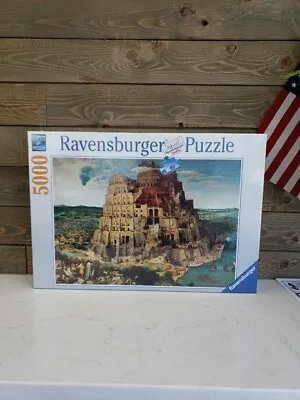 Ravensburger The Tower Of Babel Puzzle 60x40 In. - 5000 Pieces • $64.98
