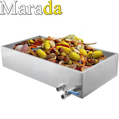 Marada Maple Syrup Evaporator Pan 304 Stainless Steel With A Valve Two Interface • $169.98