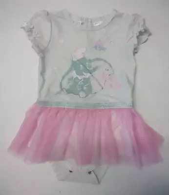 Disney Baby Baby Girl 'Dumbo' Dress Size 1 12-18 Months. With Snap Crotch. • $8.95