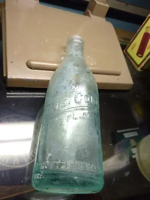 Charleston S.C Lime Soda Bottle - Dug In Chas SC - Nice Patina - Clean RARE • $24.99