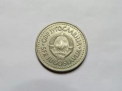 Yugoslavia Rare 10 Ten Dinara Coin 1984 Dinarjev Jugoslavija Collectible Dinar • £3.99