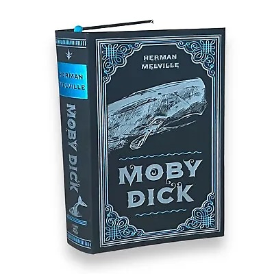 MOBY DICK By Herman Melville Soft Faux Leather Flexi Bound Classics Gift Book • $16.55