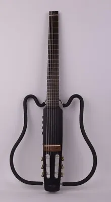 Electric Classical Guitar Silent Travel Built In Effect Nylon String Portable • $259.99